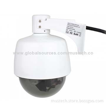 Outdoor 720 Pixels IR Wireless Waterproof IP Camera with 3x Optical Zoom